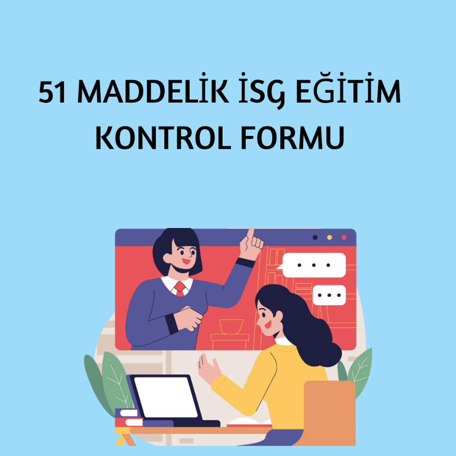 İSG EĞİTİM KONTROL LİSTESİ
